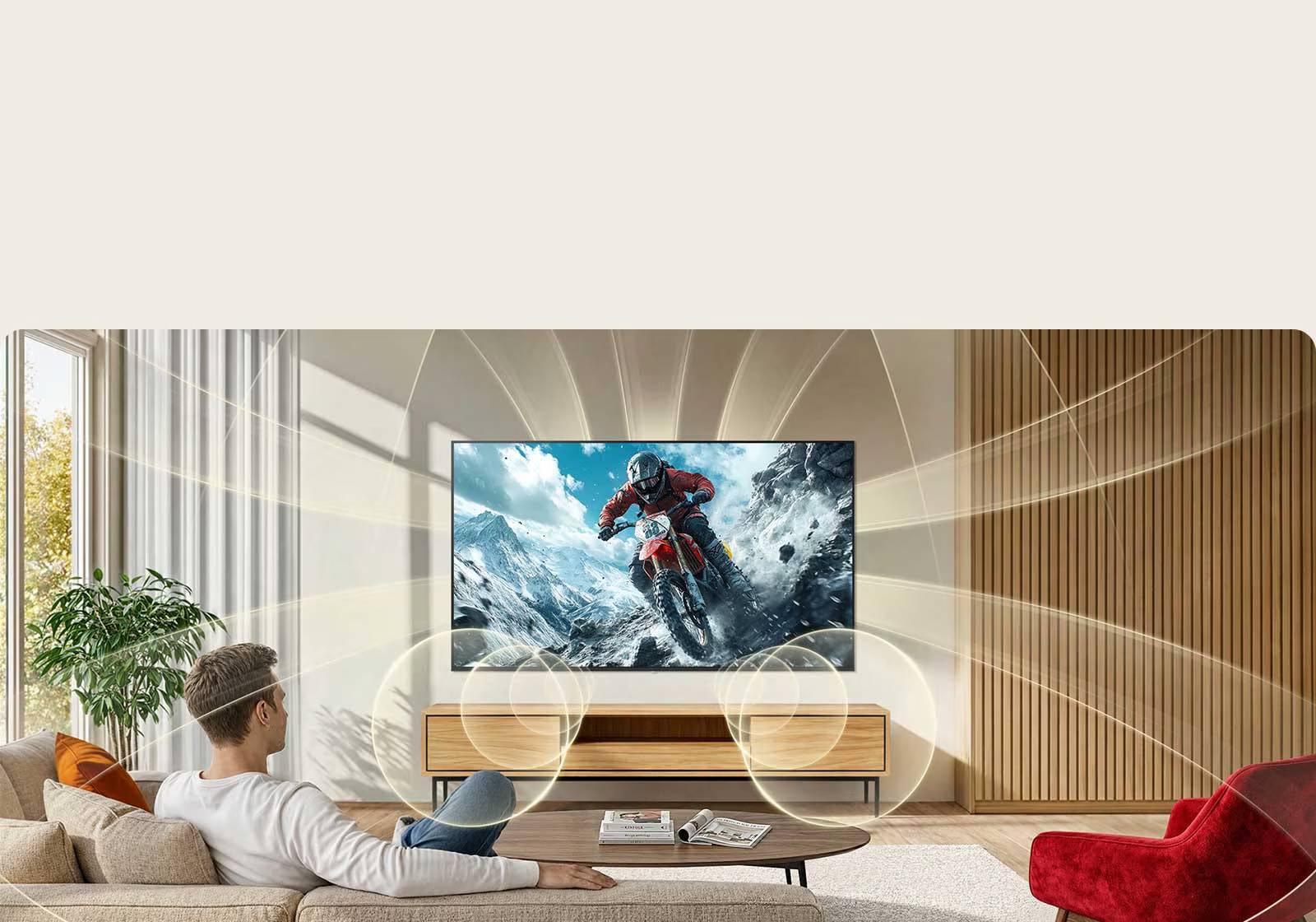 âm thanh vòm AI Sound Pro (9.1.2 kênh).